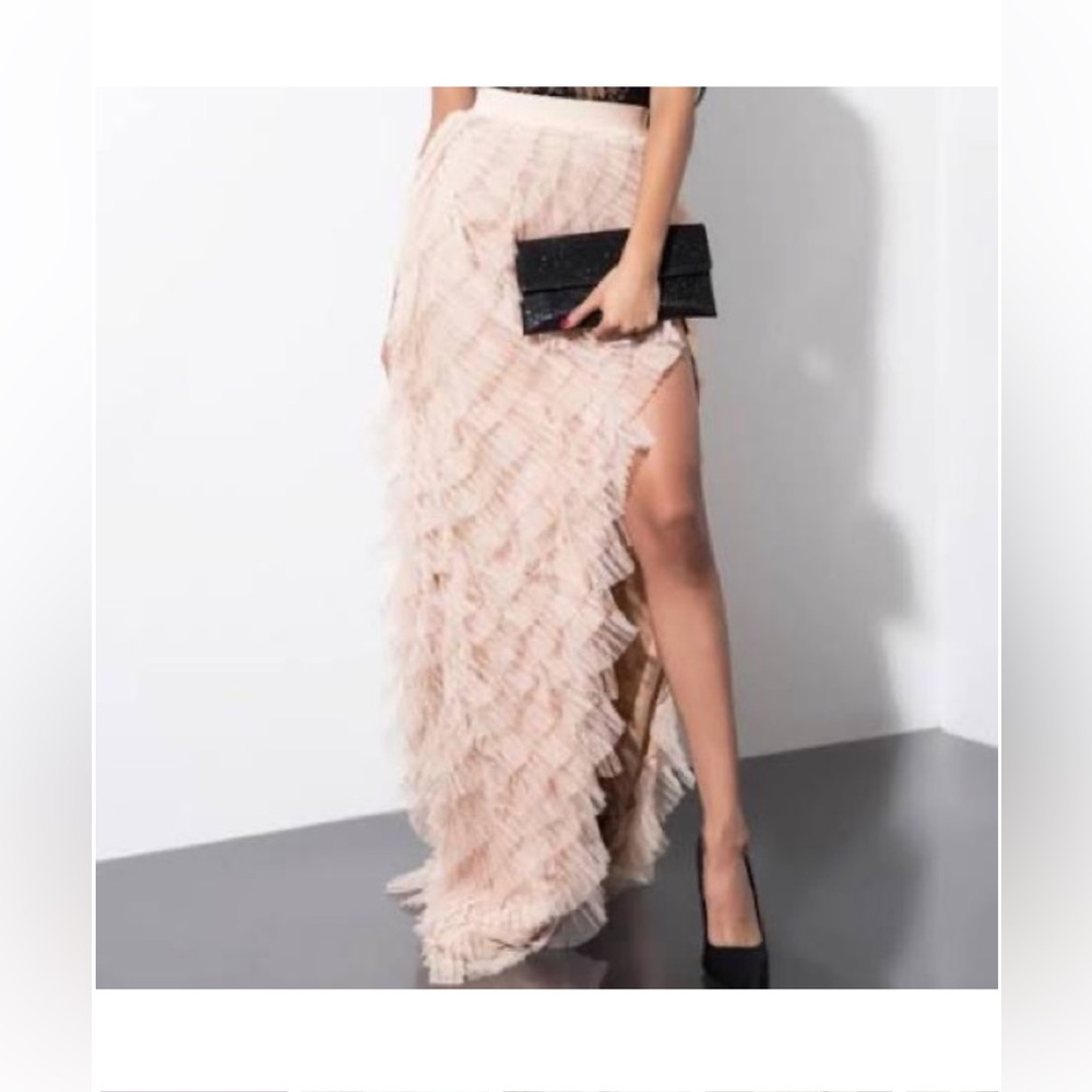 Akira Drinks on Me ruffled skirt